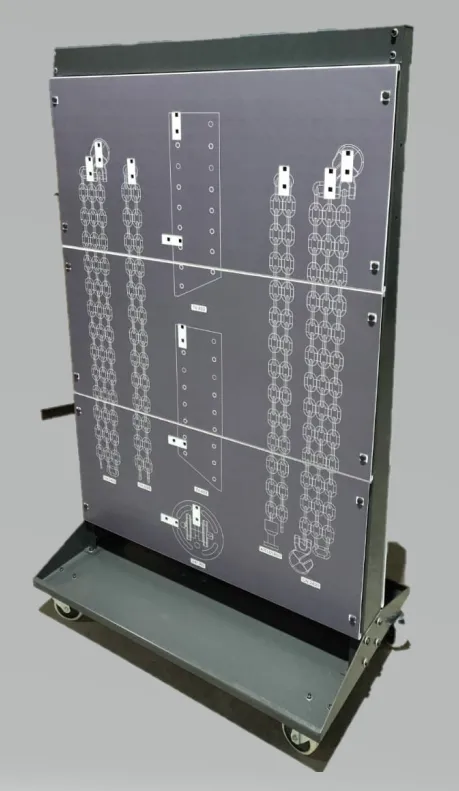 STORAGE TROLLEY MZ TOWERS ET CHAINS
