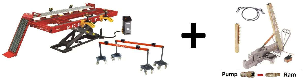 RHÔNE 2.8T Bench DOUBLE ENTRY with SEVENNE Pulling Unit