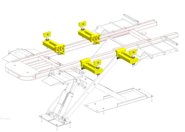 SET OF 4 CLAMPS FOR X-ONE