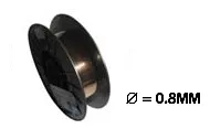 AL/MG 5% WIRE REEL diam.0.8MM (2KG)