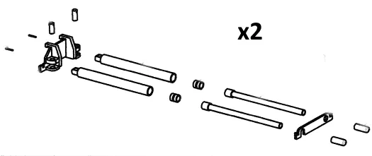 Opening Wheel Support For LYNX II Evolution - REPLACED BY X110.0601