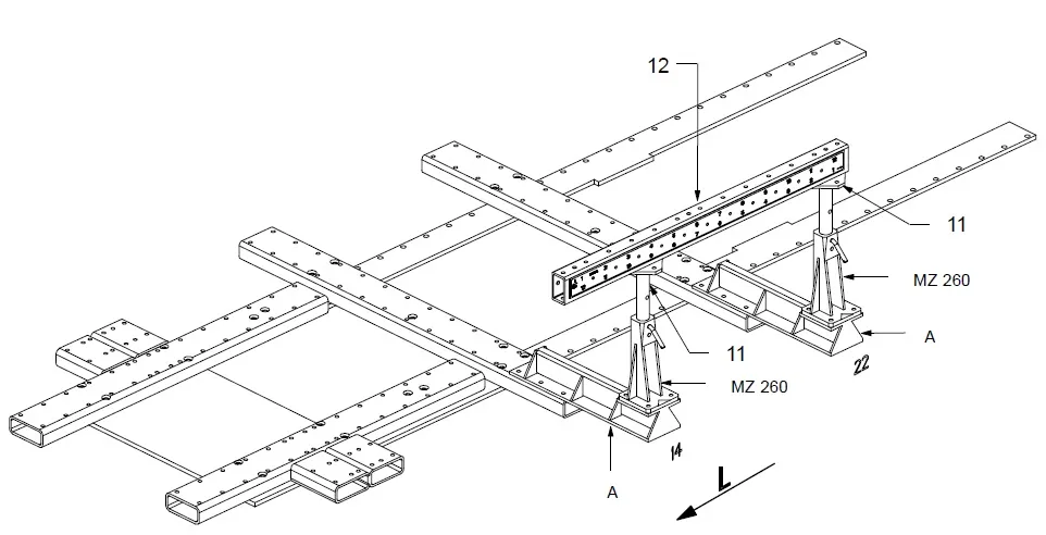 OVERHEAD GANTRY FOR VW AUDI