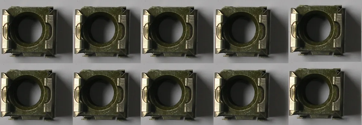 Set of 10 NUTS for MZ Crossmembers