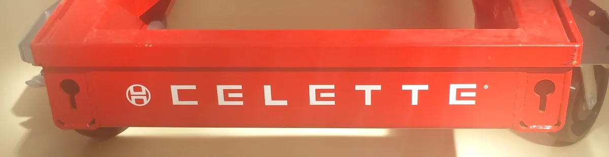 STICKER "CELETTE" 750 mm X 78 mm
