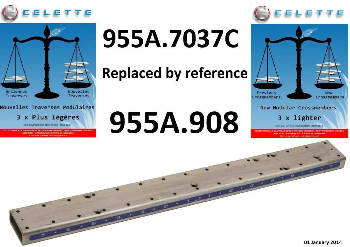 ADDITIONAL MODULAR CROSSMEMBER (Reference replaced by 955A.908)
