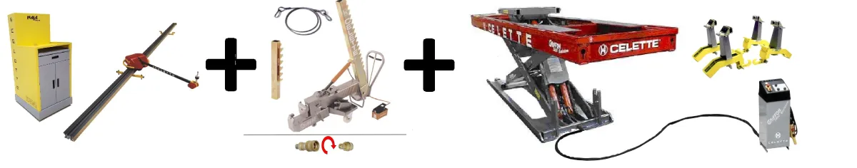GRIFFON 2.8T Evolution Bench with SEVENNE Pulling Unit and with Electronic Measuring System NAJA 3D