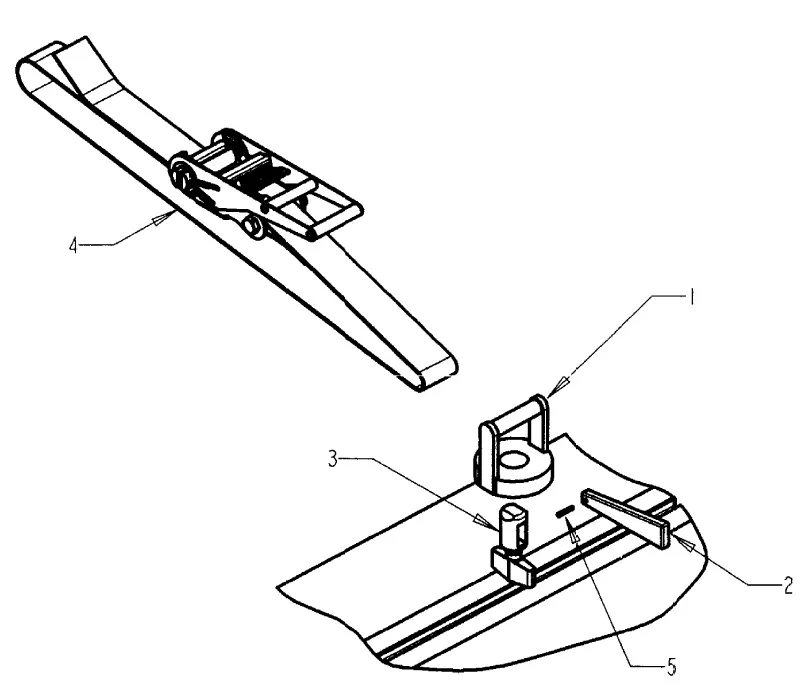 ANCHORING + PULLING STRAP