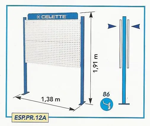 DOUBLE SIDED STORAGE PANEL
