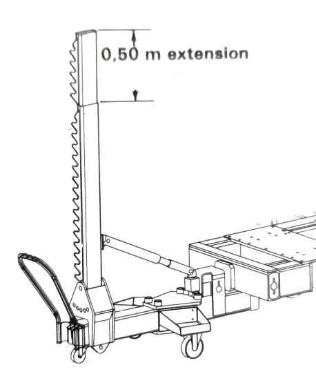 CAIMAN VERTICAL ARM EXTENSION