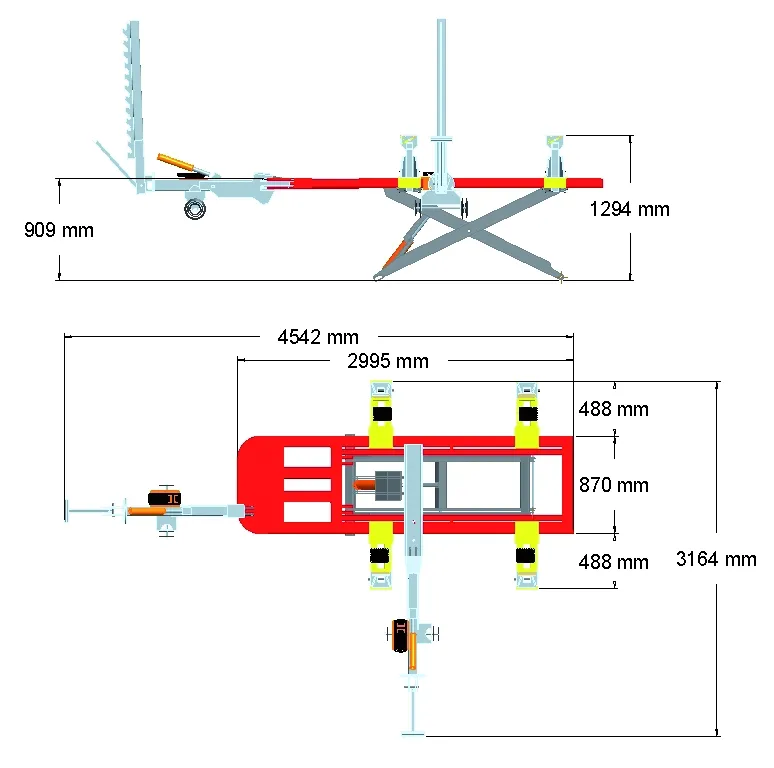 SYSTEM APPU (TABLE + BRACKET) (replaced by X1APS.3800)