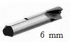 DRILL BIT Ø 6 MM (IN BOX OF 5)