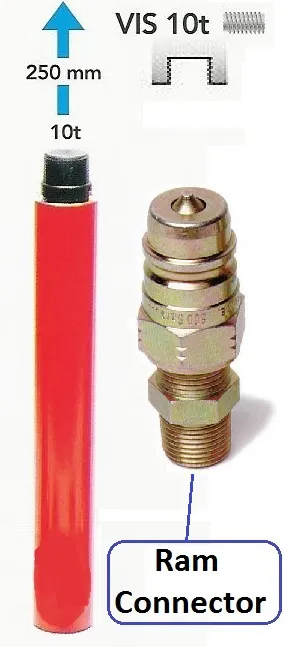 10T PULLING RAM (250 mm)