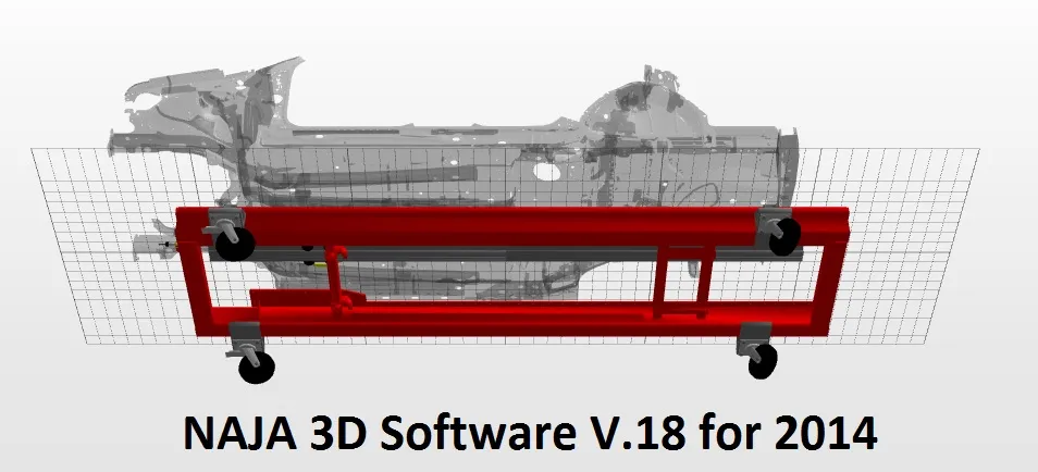 NAJA 3D Software V.18 2014 + NAJA Database Update for 2014