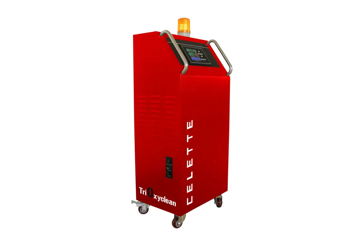 TriOxyClean (37 kg) vehicle disinfection unit with Anion purification.