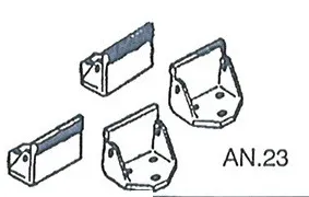 PORSCHE 944 ANCHOR KIT