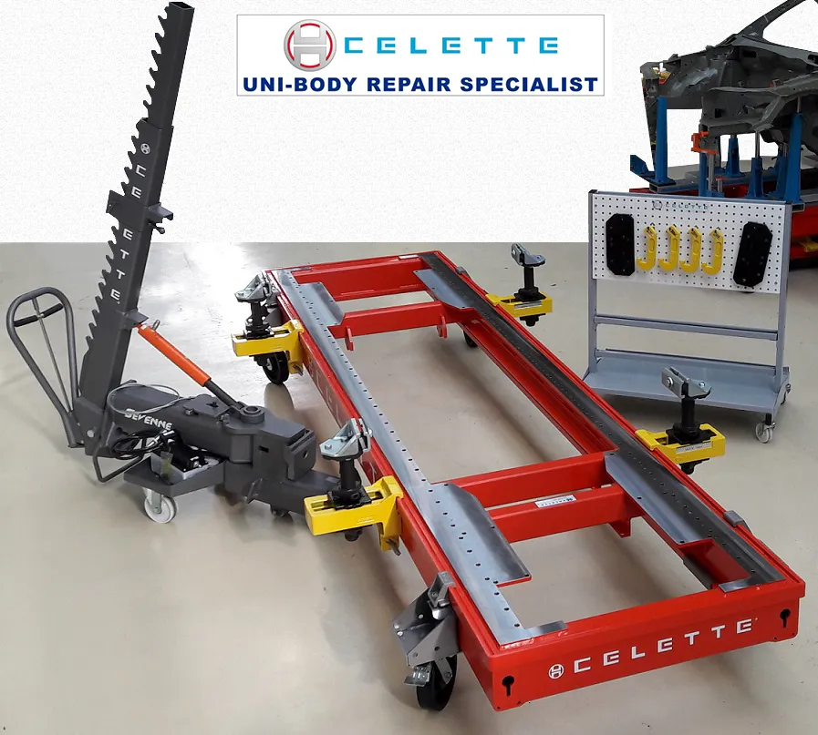 Sevenne Bench Composition (Includes Bench, Pulling Unit, Sill Clamp and Storage Trolley)
