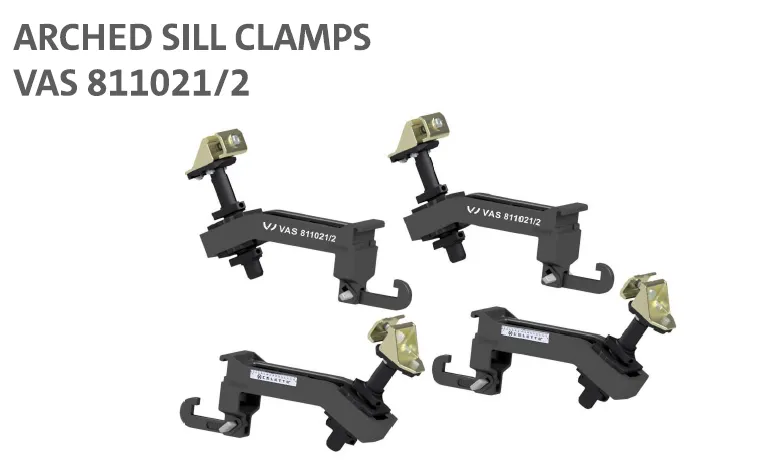 SET OF 4 ANCHORING CLAMPS
