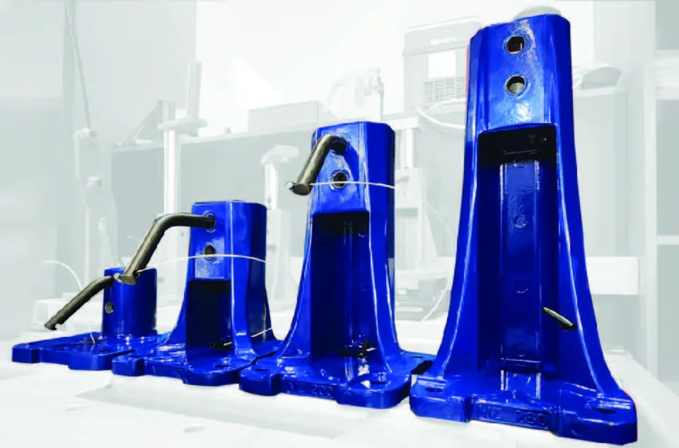 COMPOSITION of 22 MZ ALUMINUM TOWERS