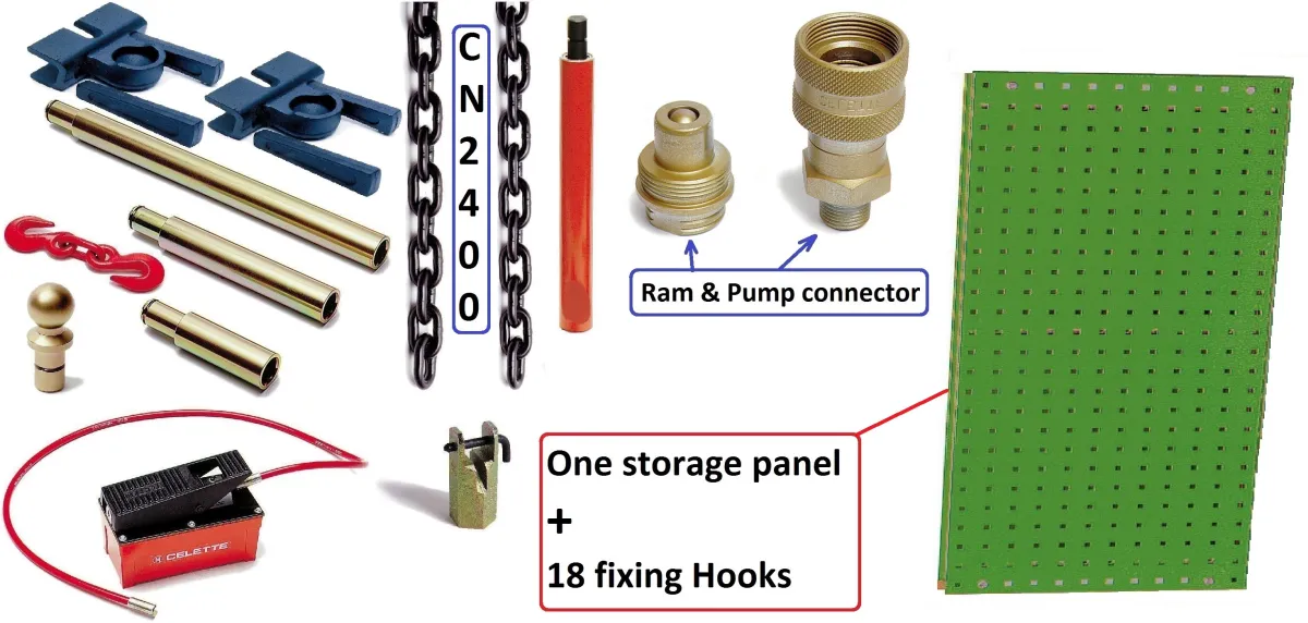 3 POINT ANCHORING KIT