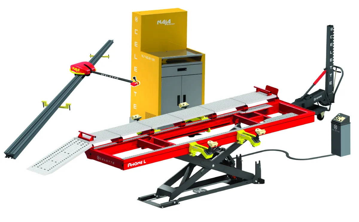 RHONE L - 4.2T Lifting Capacity With Sevenne Pulling Unit & Naja 3D Electronic Measuring System