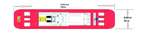 Product X-Trac Lifting Table NORDIC Double Entry (380V) Image