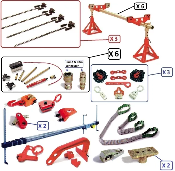 Product SET \ 3 POINTS \" (3 POSTS)" Image