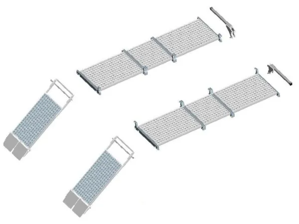 Product SLIDING TRACKS for X-Trac Lifting Platform Image