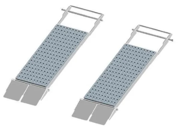 Product Set of 2 TILTING RAMPS for X-Trac Lifting Platform Image