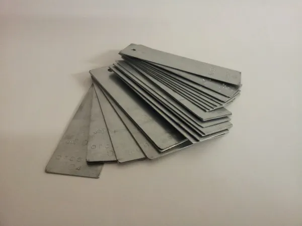 Product SET 25 SHEET METAL THLE 1MM ARC DP600 Image