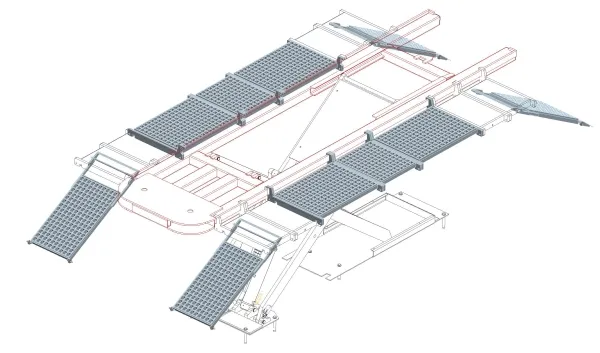 Product RUNWAY DECKING PLATES FOR X-ONE Image