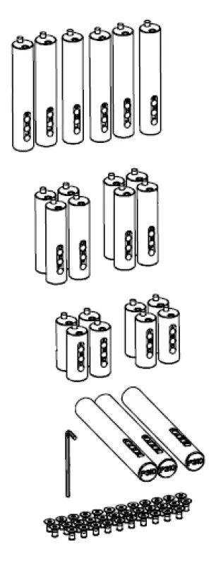 Product SET OF 25 UNIVERSAL PISTONS Image