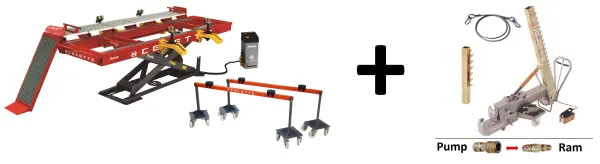 Product RHÔNE 2.8T Bench DOUBLE ENTRY with SEVENNE Pulling Unit Image