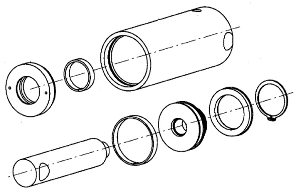 Product HYDRAULIC RAM FOR SMALL X DU Image