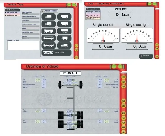 Product TRUCK STEERING WHEELS ALIGNMENT + BIG STORAGE TROLLEY Image