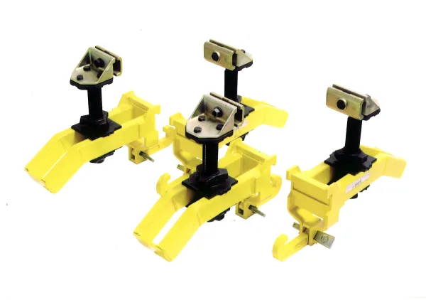 Product SET OF 4 SILL CLAMPS WITH CURVE ARMS Image