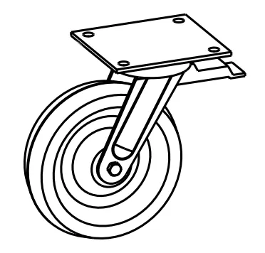 Producto SWIVEL WHEEL WITH BRAKE Imagen