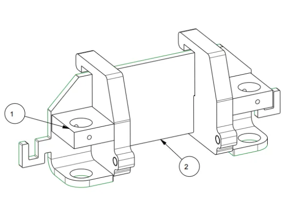 Product OPENABLE BASKET SUPPORT (PAINTED) Image