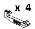 Product SET OF 4 HOLDING PARTS Image