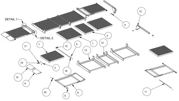 Product SLIDING TRACKS for X-Trac Lifting Platform Image