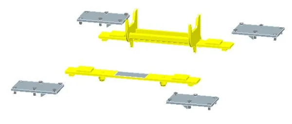 Product M8 BENCH LIFTING KIT for X-Trac Lifting Table Image