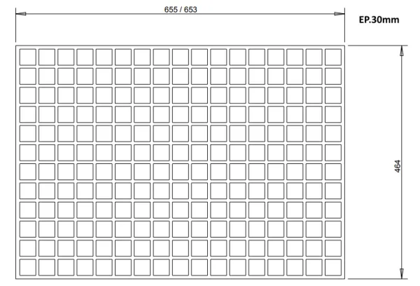 Product POLYESTER GRATING FGI GRAY Image