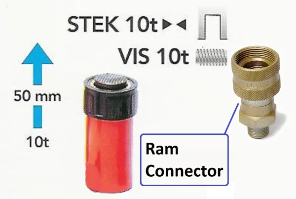 Product 10T RAM - 50 mm STROKE Image