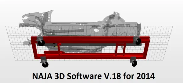 Product NAJA 3D Software V.18 2014 + NAJA Database Update for 2014 Image