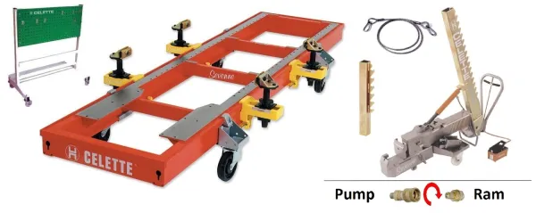 Product SEVENNE BENCH with screw pump connector Image