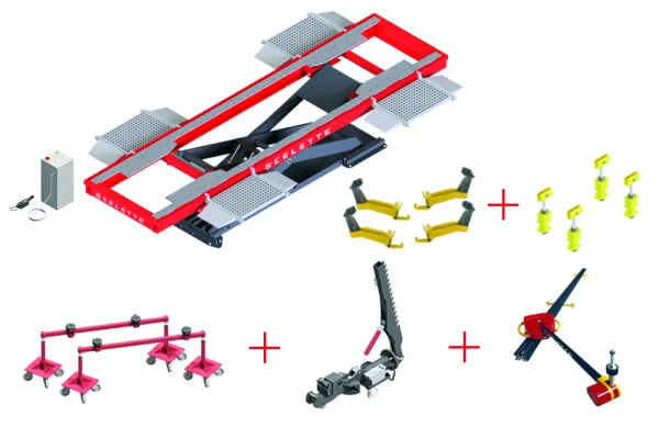 Product SMART RHONE - 3.5T Lifting Capacity 230V TRI 50/60 HZ - In-Ground with Naja 3D Electronic Measuring System Image