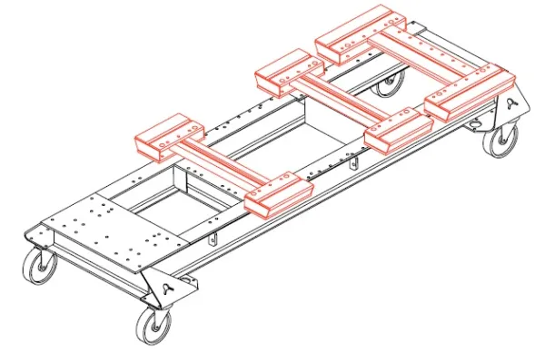 Producto ADAPTADOR DE TRAVESAÑO MUF7 Imagen