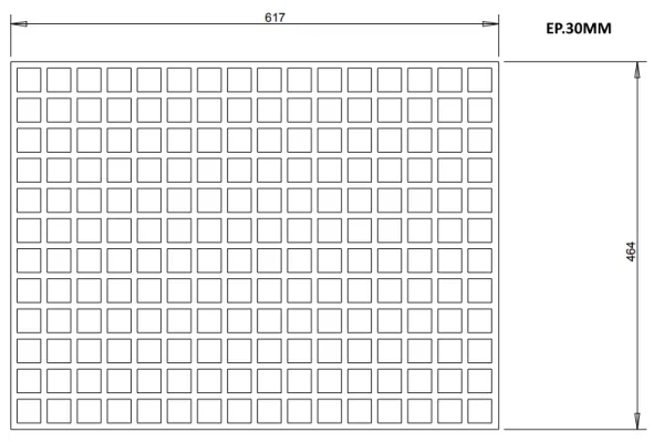 Producto REJILLA DE POLIÉSTER FGI GRIS Imagen