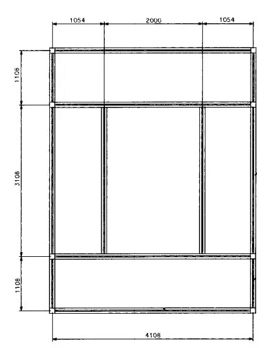 Product CADRE 5,5MX4,1M (NOYE) Image